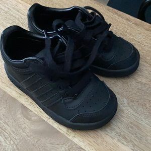 Adidas black sneakers new size 8K